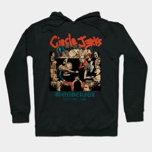 circle jerks_wonderful tour1985~1986 Hoodie